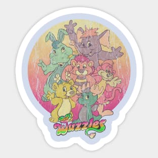 wuzzless vintage Sticker